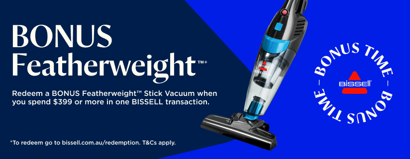 Bonus BISSELL Featherweight With Selected BISSELL Purchases