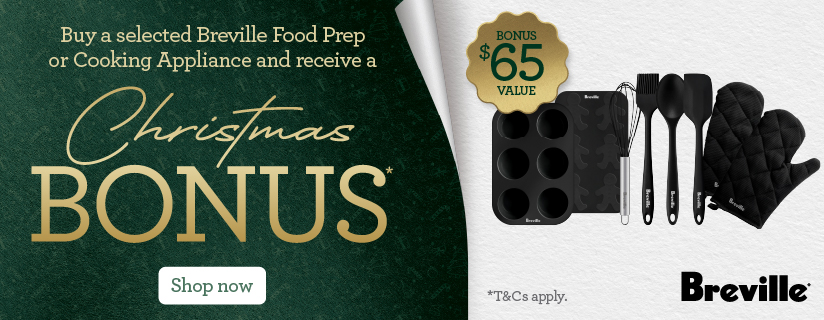 Bonus Baking Kit With Selected Breville Appliances