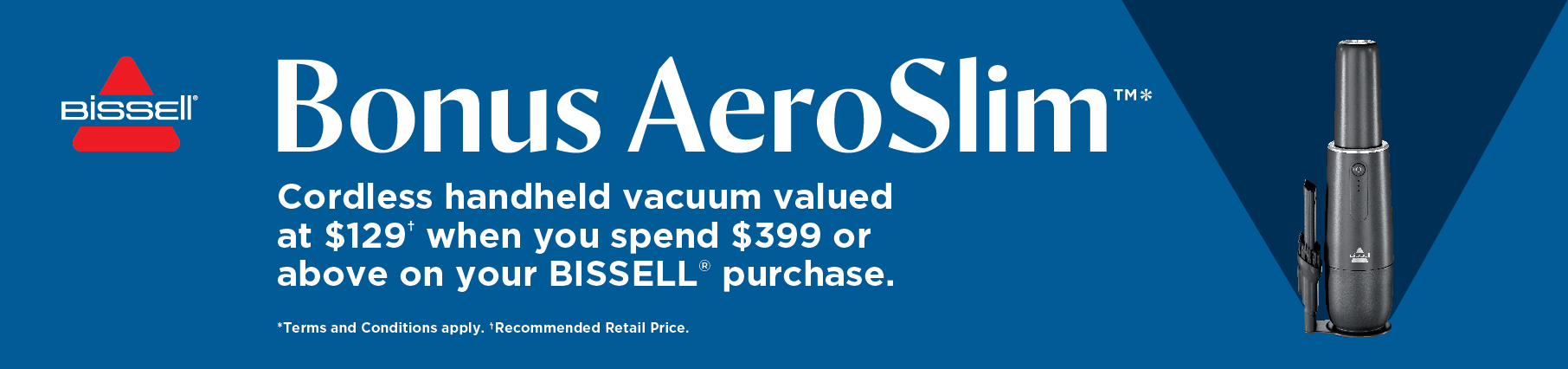 Bonus AeroSlim With Selected Bissell
