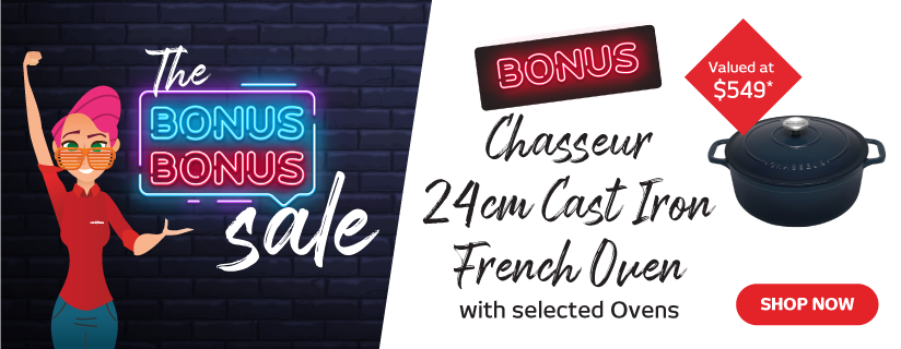 Bonus Chasseur 24cm Cast Iron French Oven