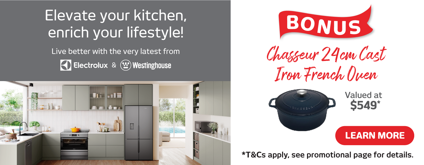 Bonus Chasseur Cast Iron French Oven