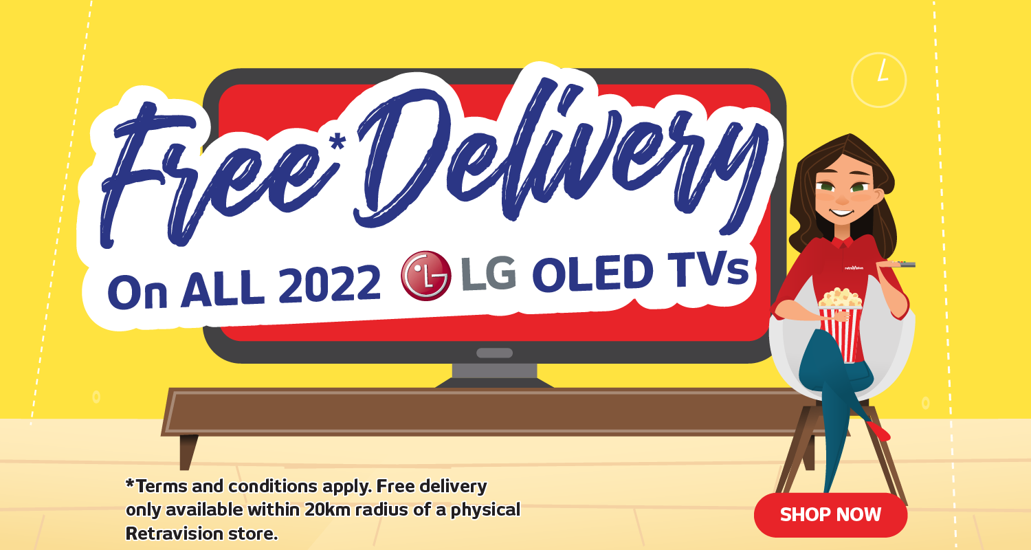 Bonus Delivery On LG OLED TVs at Retravision