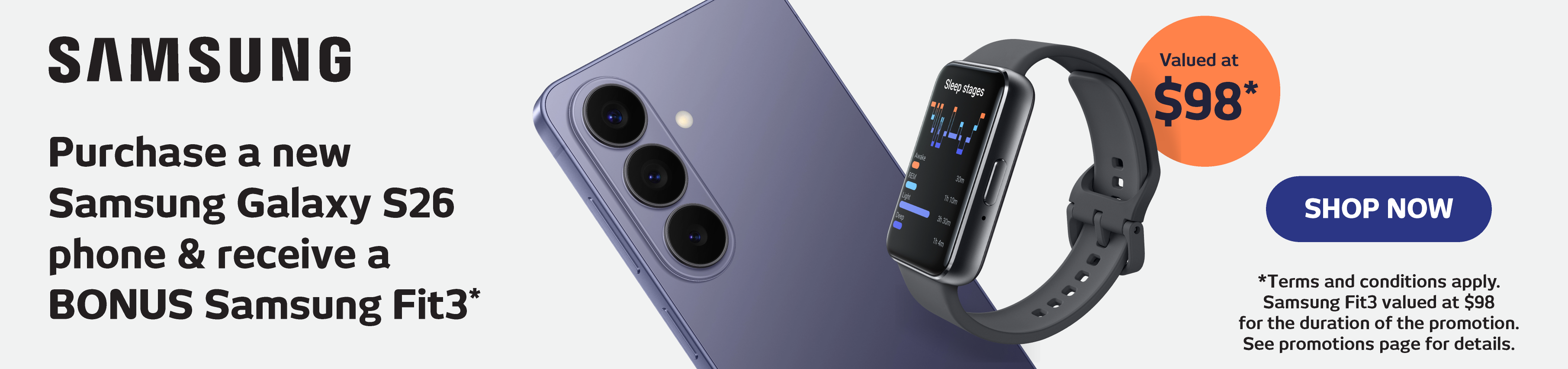 Bonus Samsung Fit3 With Samsung Galaxy S26 Phones