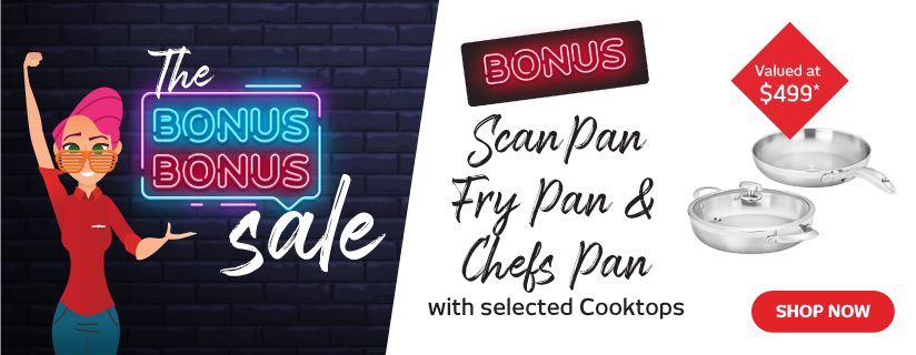 Bonus Scan Pan Fry Pan & Chef’s Pan