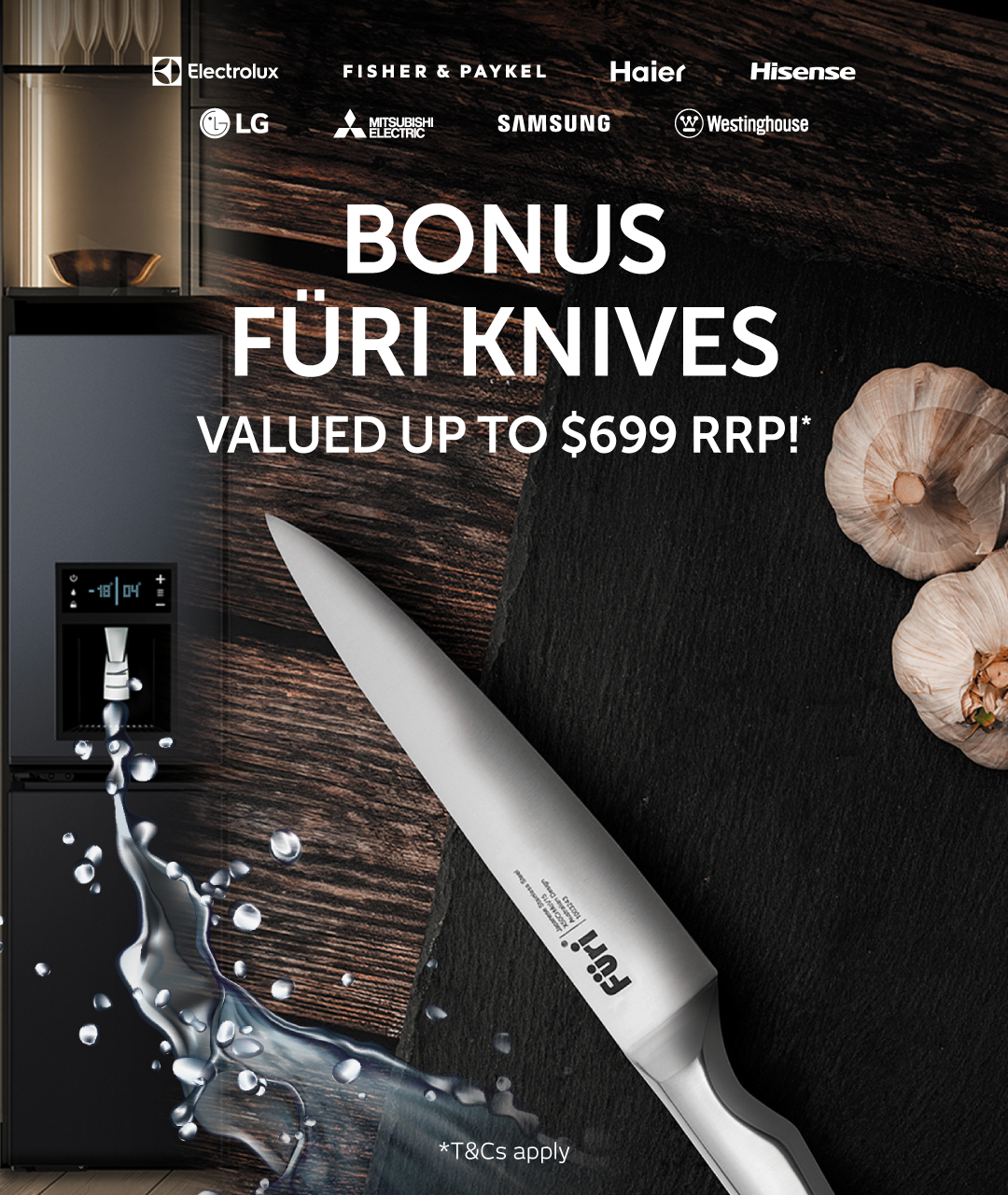 Bonus Furi Knives With Selected Fridges