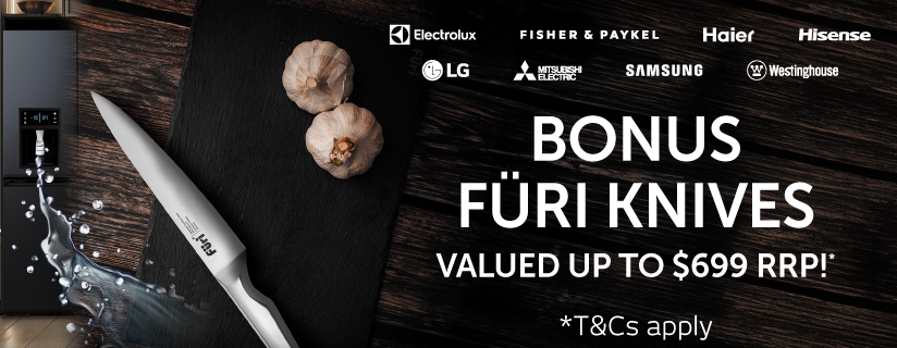 Bonus Furi Knives With Selected Fridges at Retravision