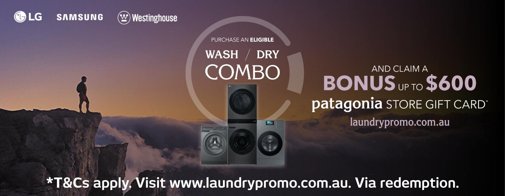 Bonus Patagonia Store Gift Card Up To $600 On Selected Laundry