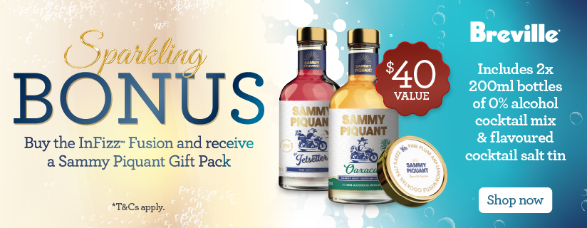 Bonus Gift With Breville InFizz Fusion at Retravision