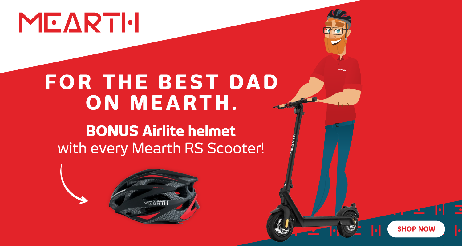 Bonus Helmet With Mearth RS Scooter at Retravision