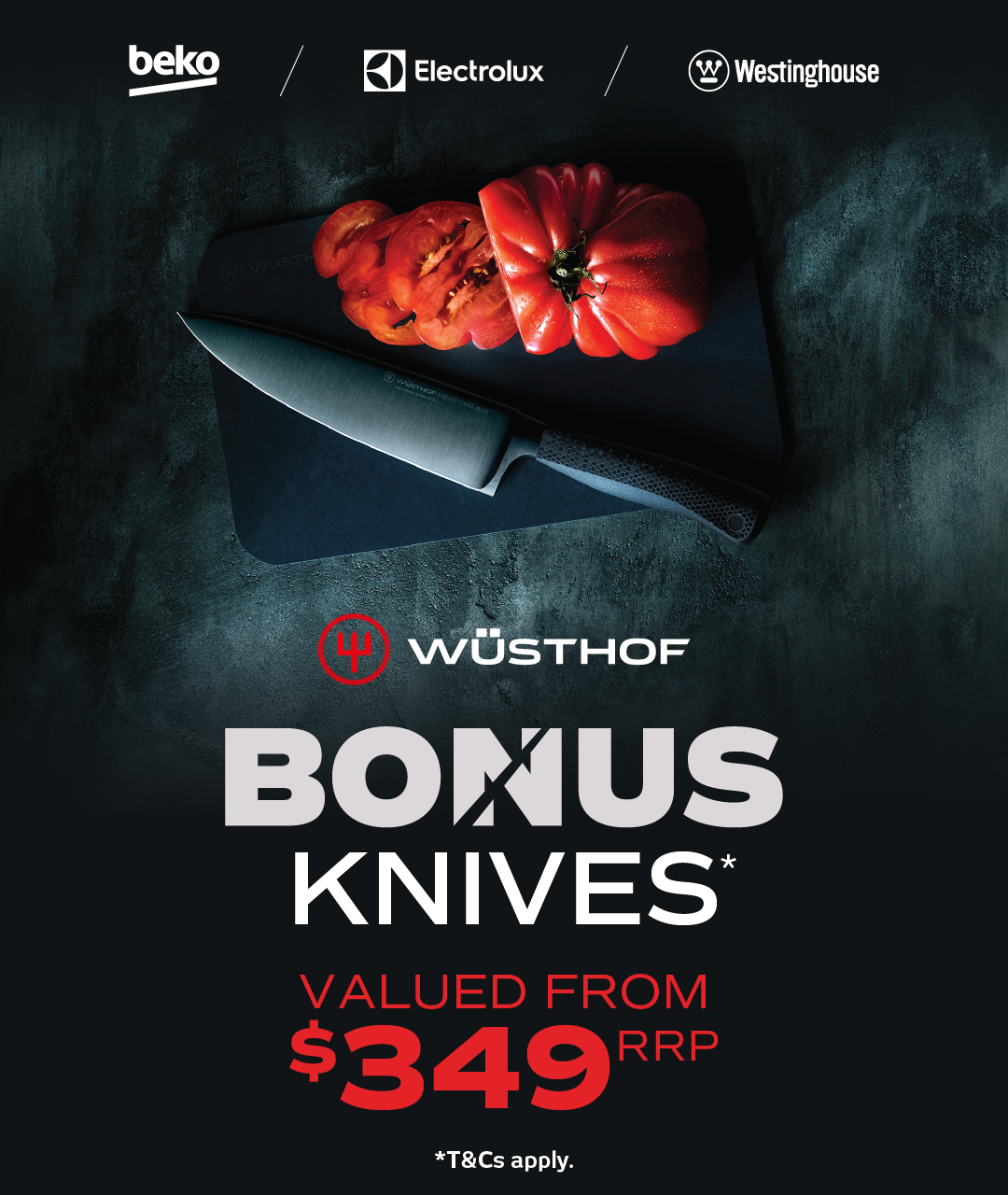 Bonus Wusthof Knives With Selected Cooking