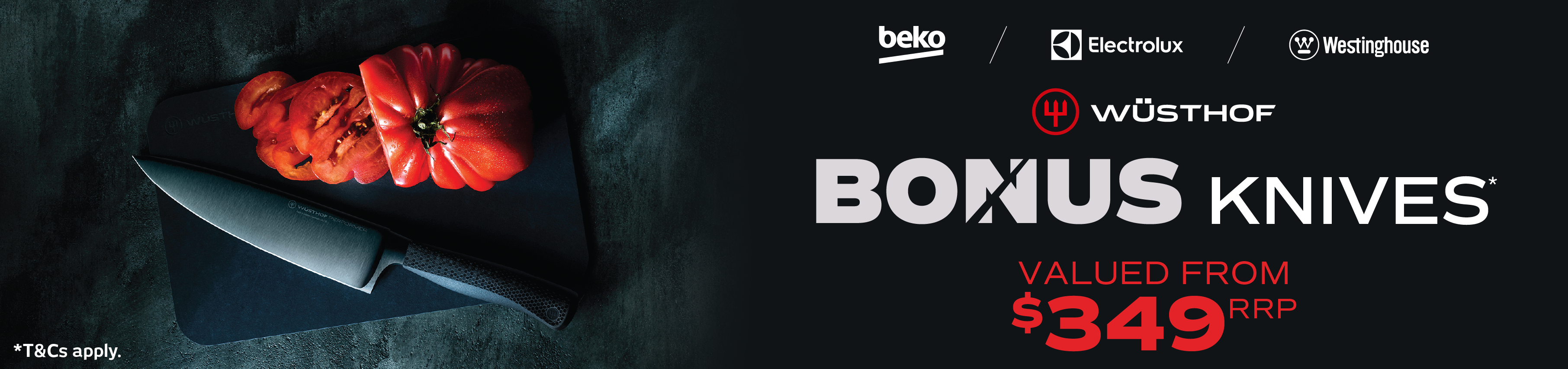 Bonus Wusthof Knives With Selected Cooking