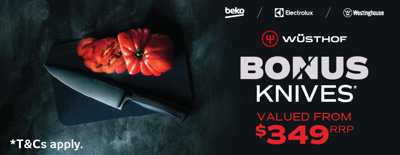 Bonus Wusthof Knives With Selected Cooking at Retravision