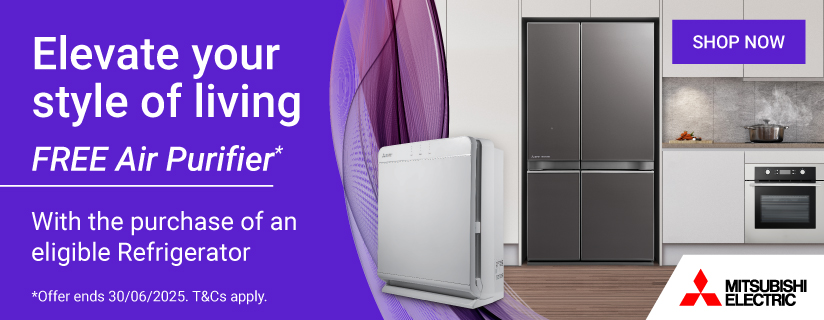 Bonus Air Purifier With Eligible Mitsubishi Fridges
