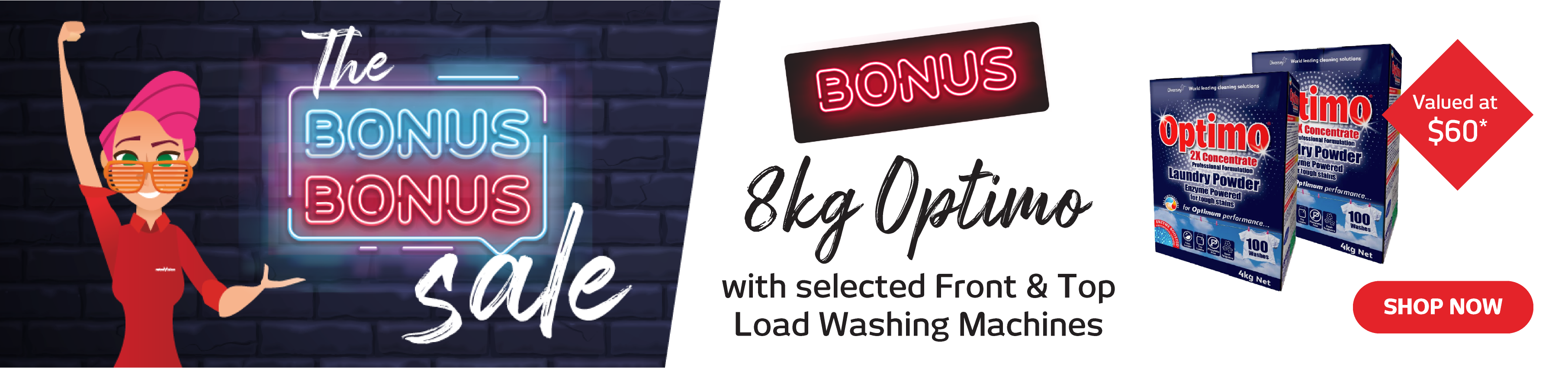 Bonus Optimo Laundry Powder