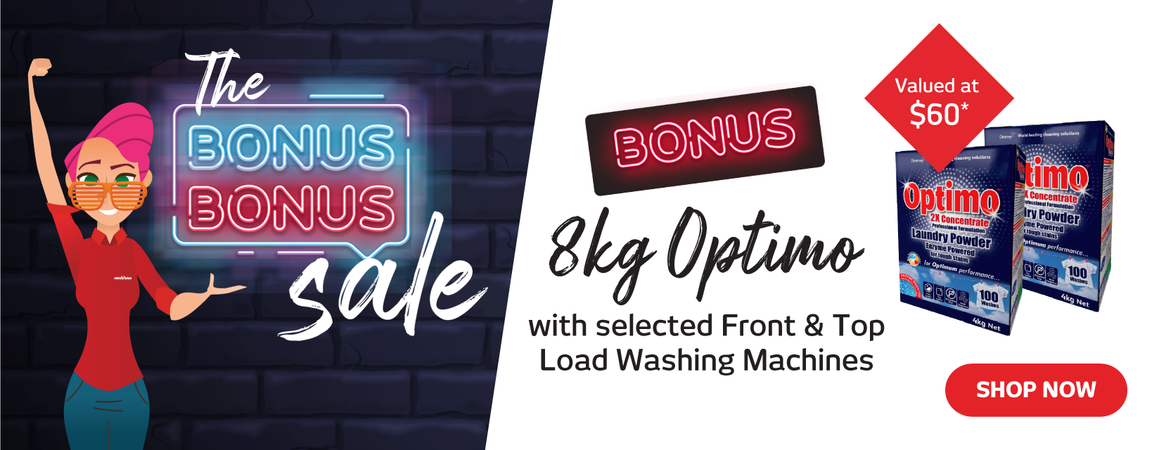 Bonus Optimo Laundry Powder