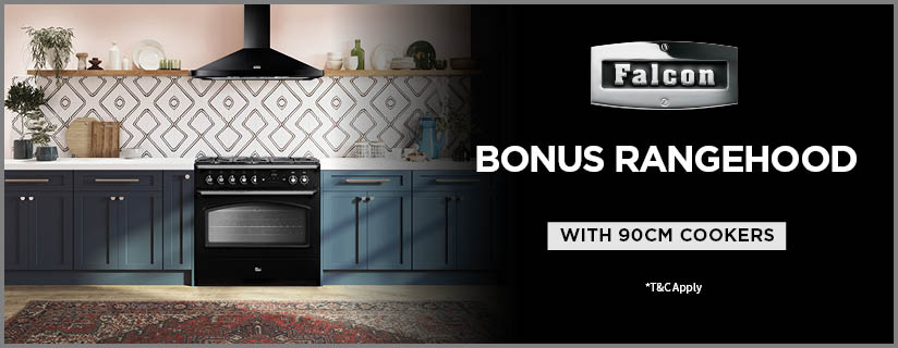 Bonus Rangehood With Selected 90cm Falcon Cookers