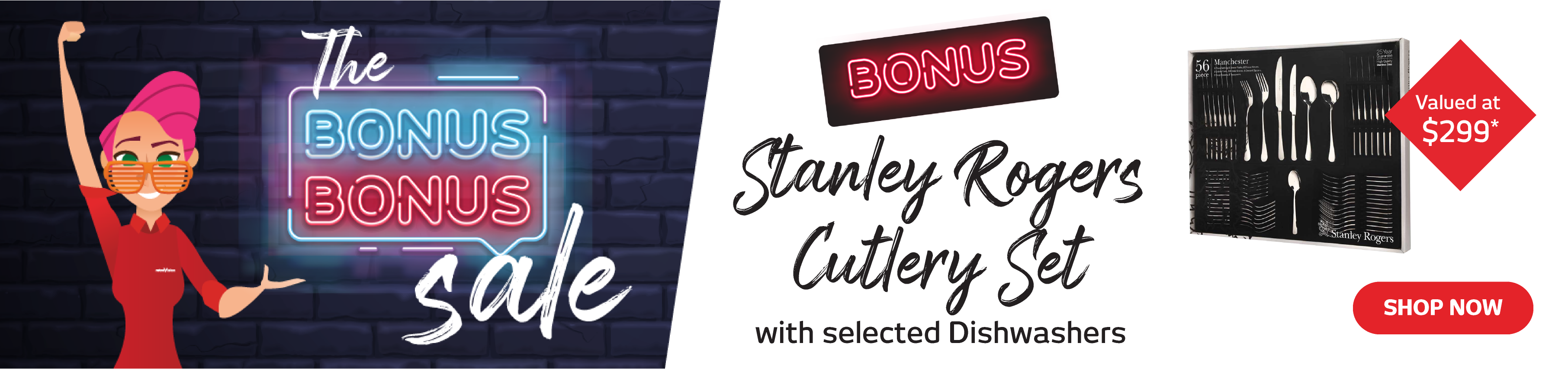Bonus Stanley Rogers Cutlery Set