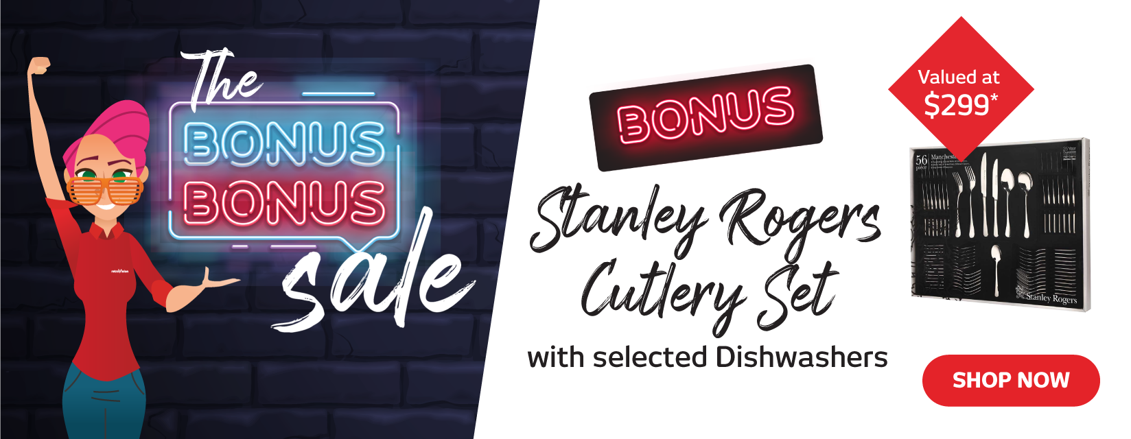 Bonus Stanley Rogers Cutlery Set