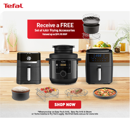 Bonus Tefal Air Frying Accessories With Selected Tefal Models at Retravision