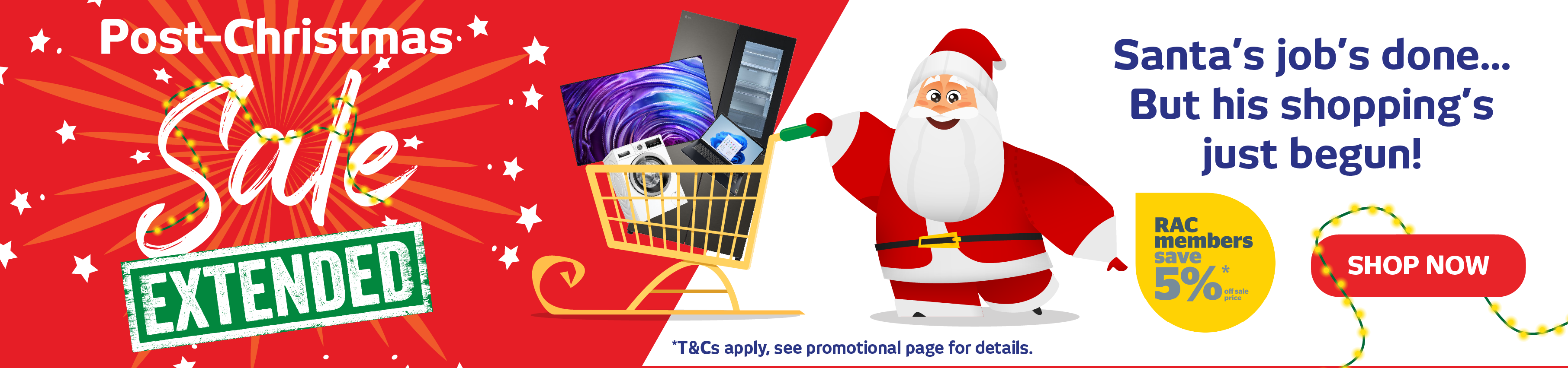 Post Christmas Sale Extended
