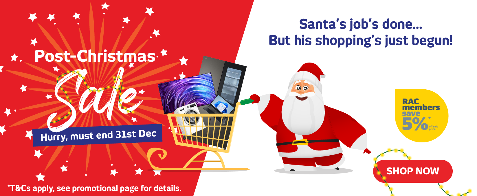 Post Christmas Sale at Retravision