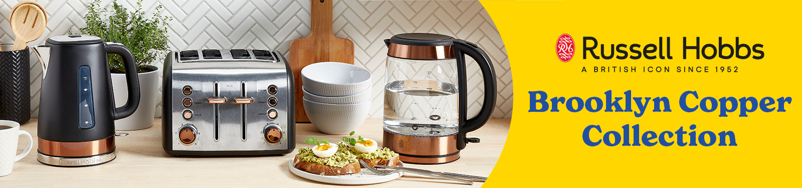 Russell Hobbs Brooklyn Copper Collection