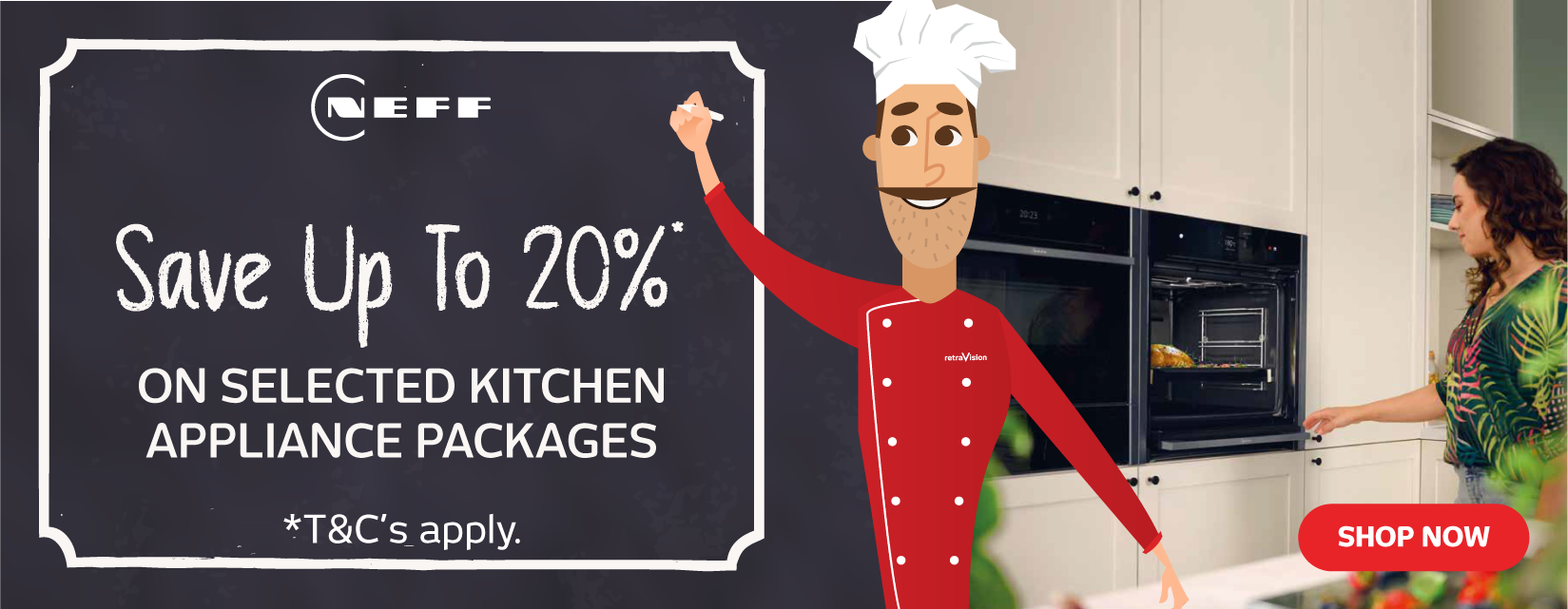 Save up to 20% on NEFF Appliance Packages