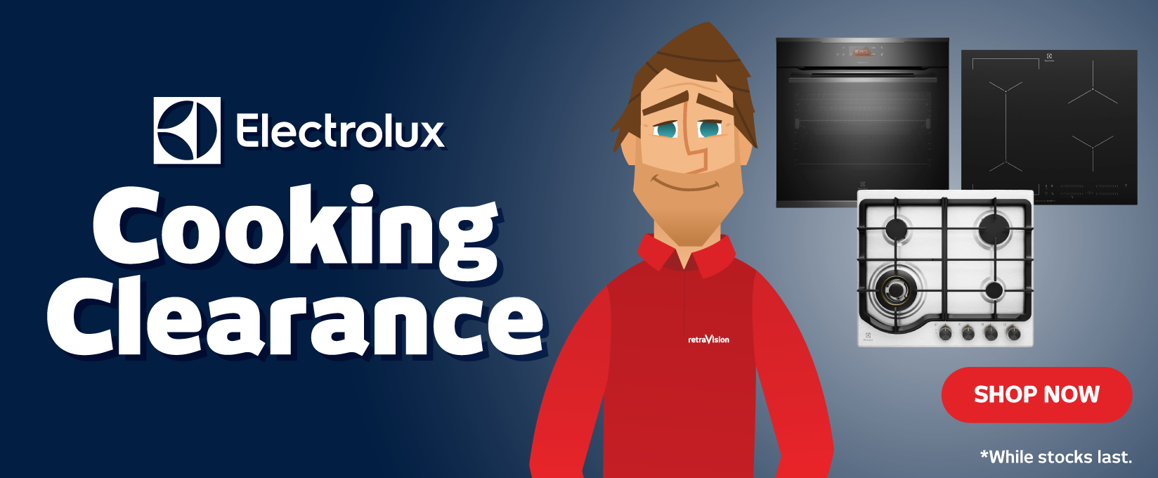 Electrolux Cooking Clearance at Retravision