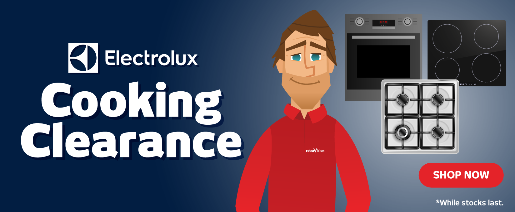 Electrolux Cooking Clearance at Retravision