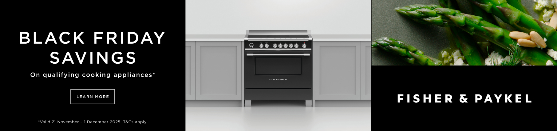 Save Up To $2,000 On Select Fisher & Paykel Cooking Appliances at Retravision