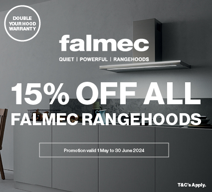 Up To 15% Off All Falmec Rangehoods at Retravision