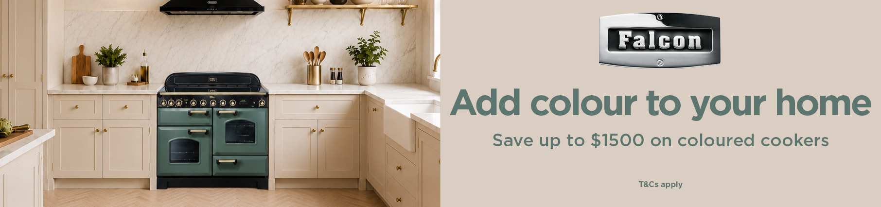 Save Up To $1500 On Select Falcon Coloured Cookers