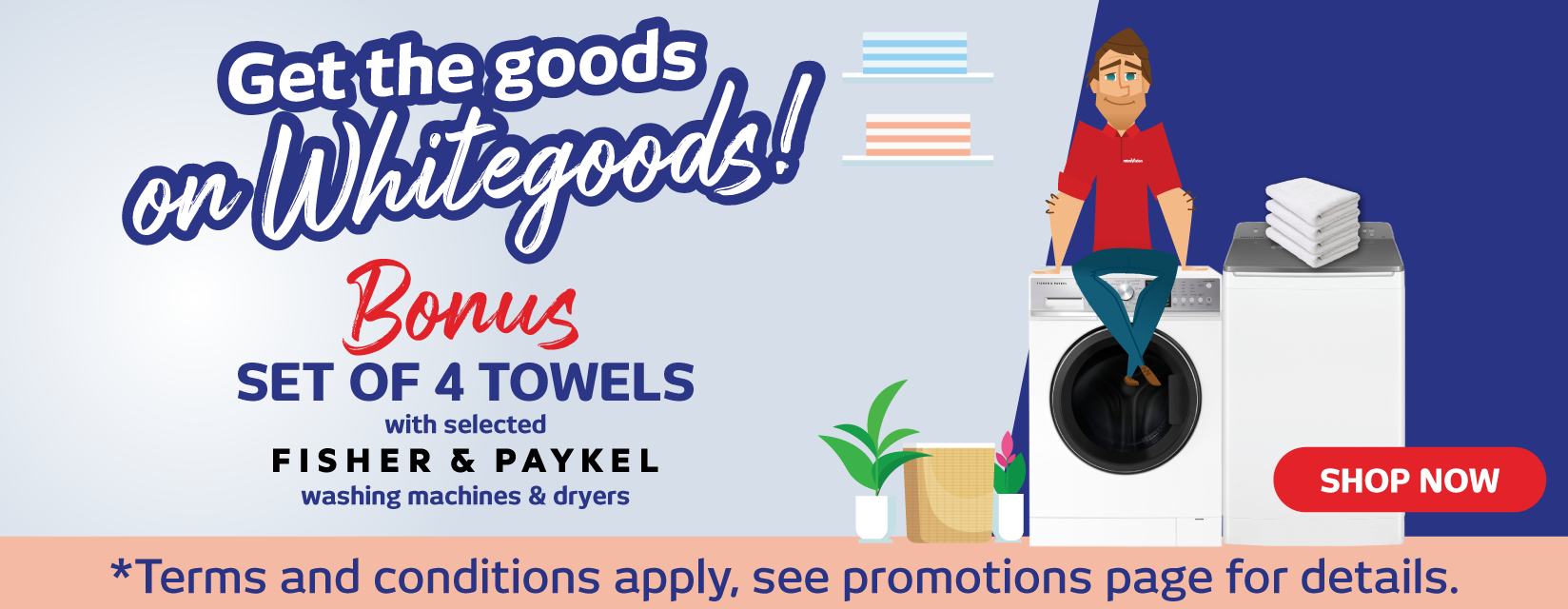 Bonus Towel Set With Fisher & Paykel Laundry