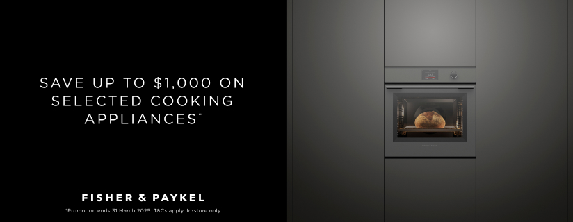 Save Up To $1000 On Selected Fisher & Paykel Cooking Appliances