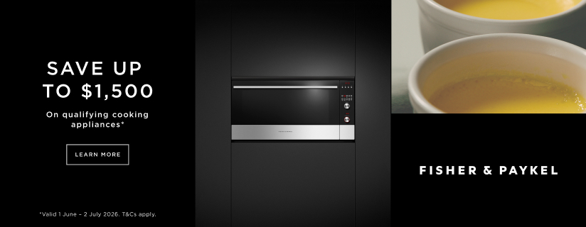 Save Up To $1,500 On Select Fisher & Paykel Cooking Appliances