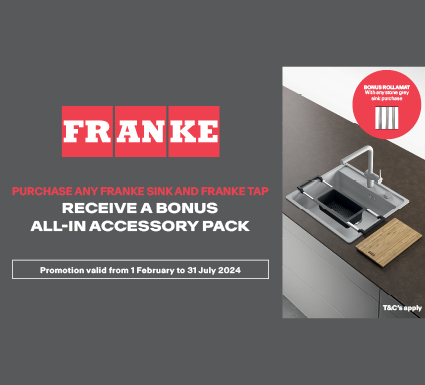 Bonus Franke Accessory Pack With Any Sink And Tap Purchase at Retravision