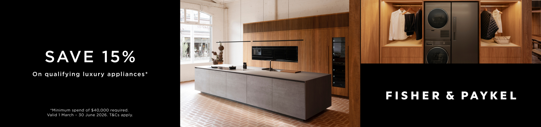 Save 15% On Selected Fisher & Paykel Luxury Appliances at Retravision