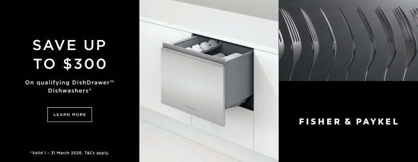 Save Up To $300 On Selected Fisher & Paykel DishDrawer Dishwashers at Retravision