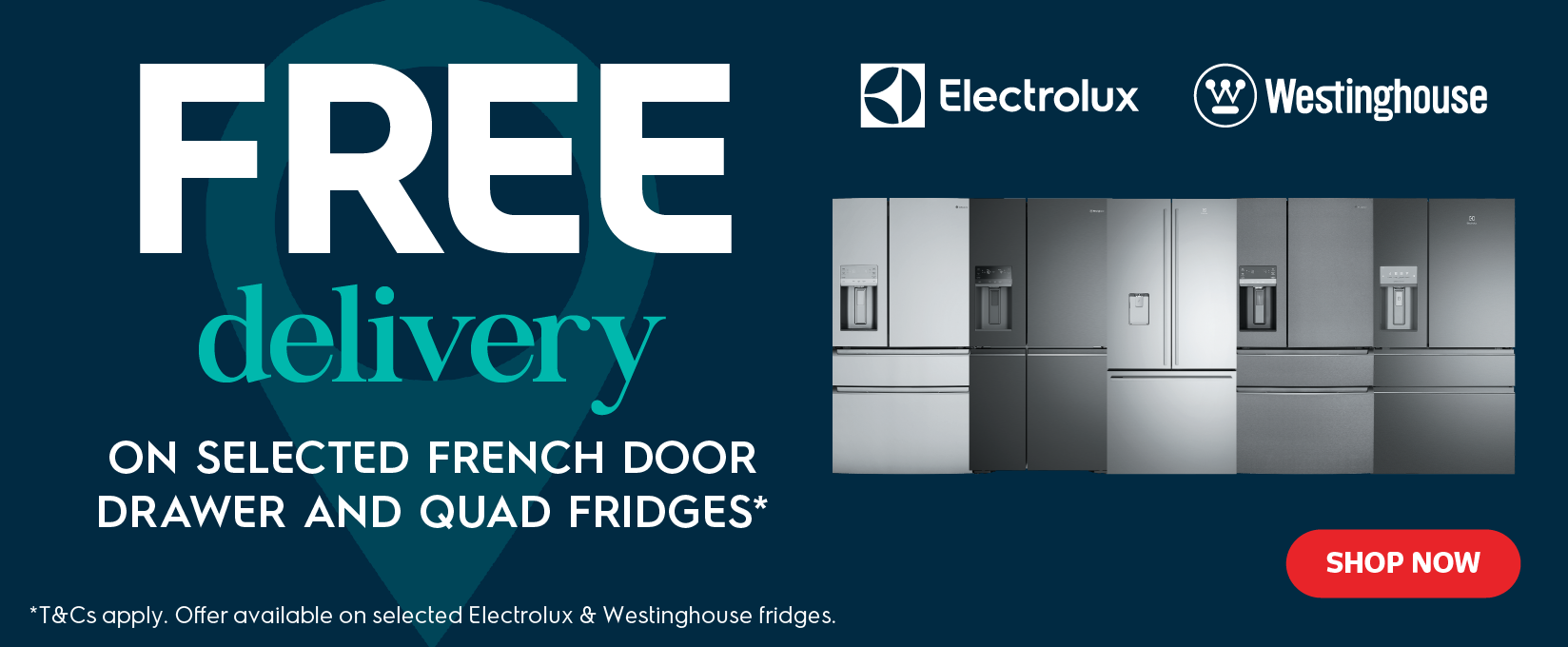 Free Delivery On Selected Bottom Mount & French Quad Door Fridges at Retravision