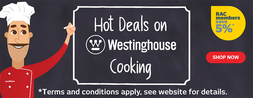 Hot Deals On Westinghouse Cooking at Retravision