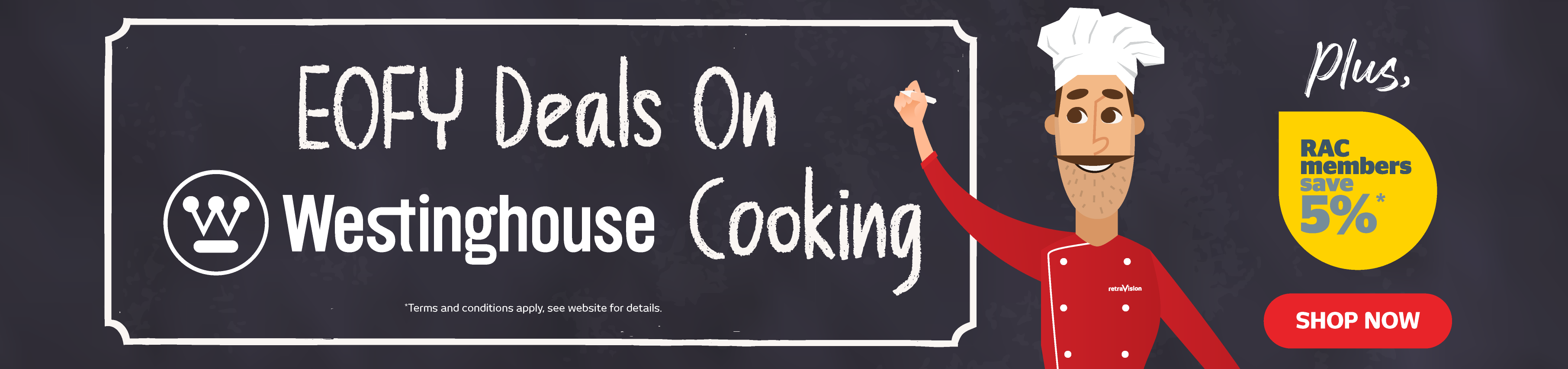 EOFY Deals On Westinghouse Cooking