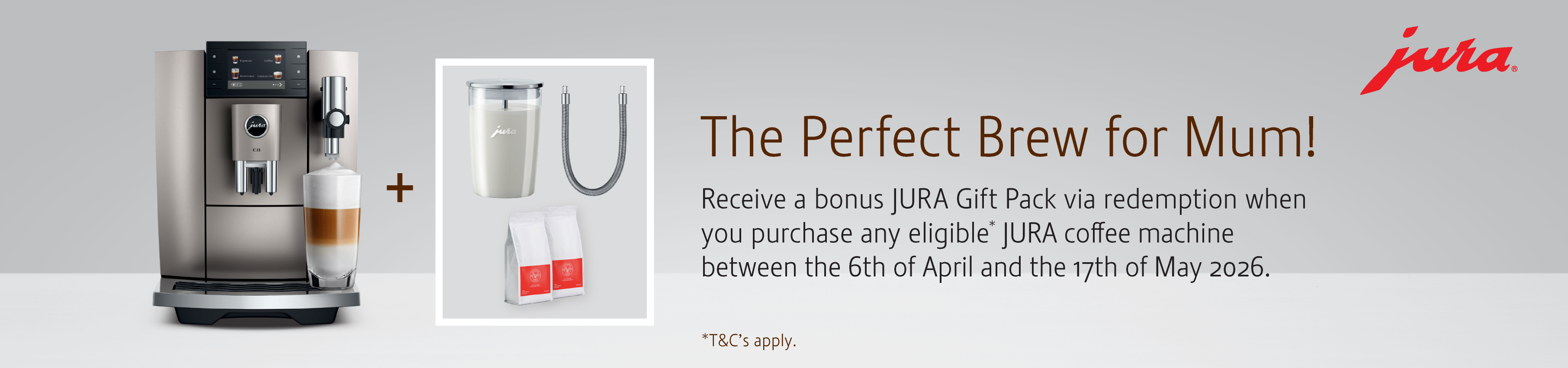 Receive A Bonus Pack With Selected JURA Automatic Coffee Machines