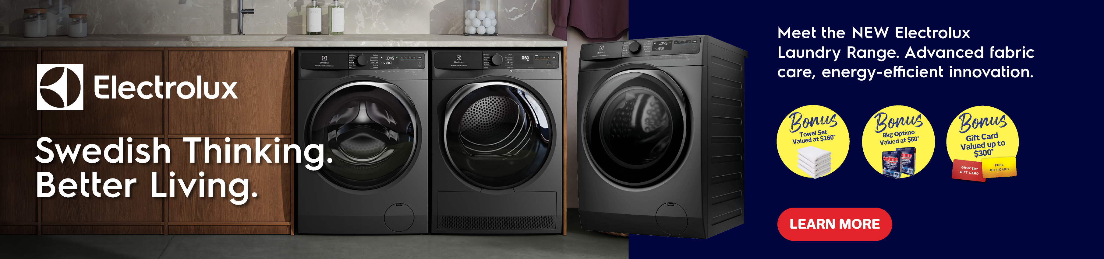 Electrolux & Westinghouse Laundry Guide