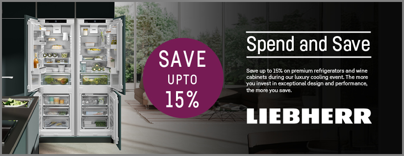 Save Up To 15%* On Liebherr Appliances