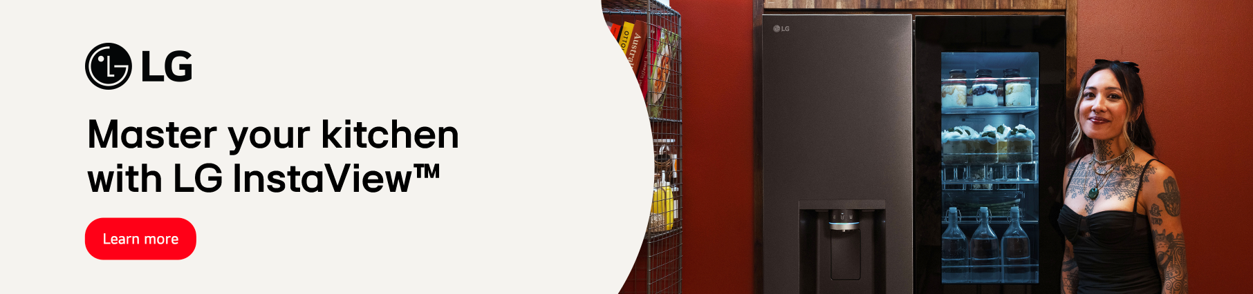 Master Your Kitchen With An LG Instaview Fridge