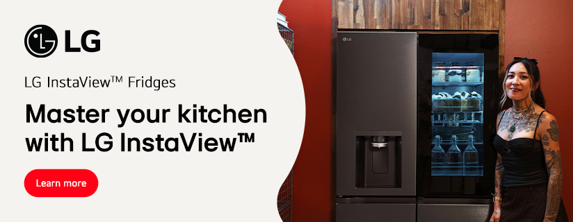 Master Your Kitchen With An LG Instaview Fridge
