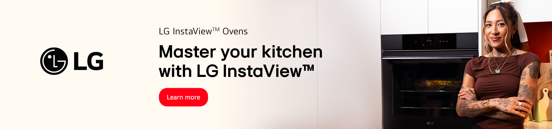 Master Your Kitchen With An LG Instaview Oven