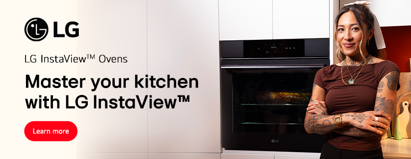 Master Your Kitchen With An LG Instaview Oven