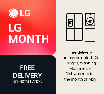 Free Delivery On Selected LG Fridges, Washing Machines & Dishwashers