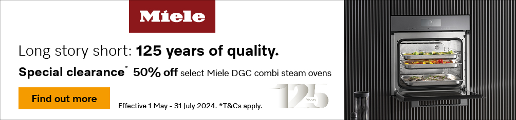 50% Off Selected Miele DGC Combi Steam Ovens